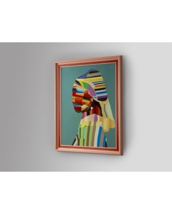 JOVEN CON PERLA POP-PINTURA 84X104